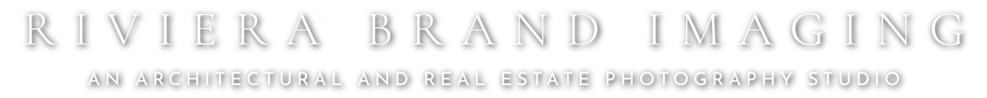 Text_alone_trans_shadow riviera brand imaging logo